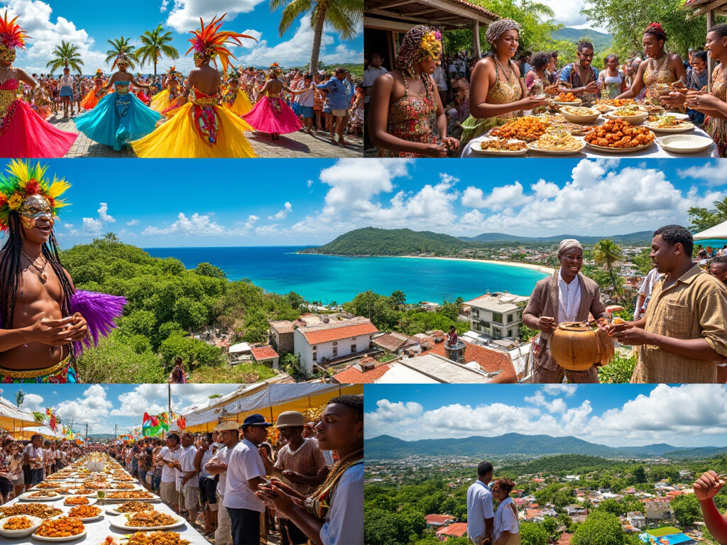 explorez les 5 festivals culturels incontournables en martinique, un voyage au cœur des traditions, de la musique et de la gastronomie créole. plongez dans l'univers vibrant de cette île caribéenne fascinante !