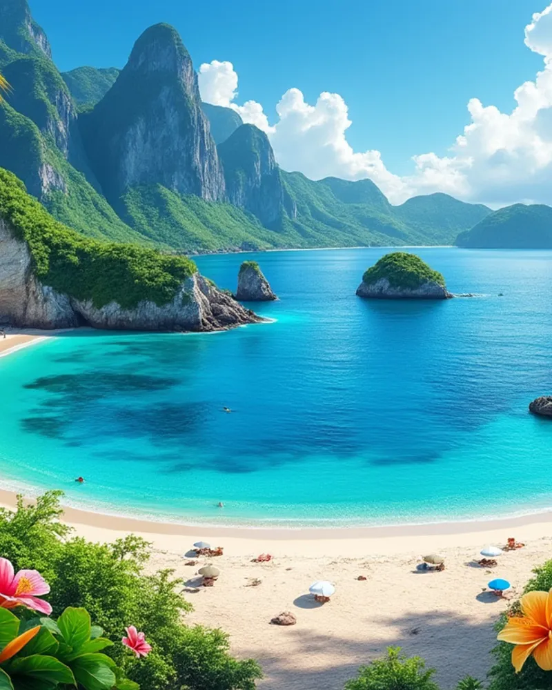 découvrez 8 plages cachées de la Martinique