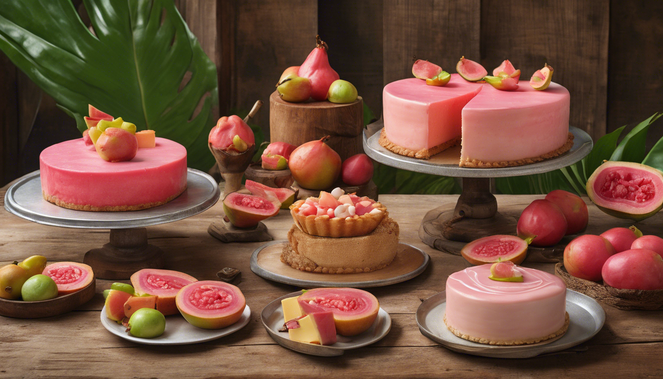 découvrez les délicieuses douceurs sucrées à la goyave, un fruit emblématique de l'île. plongez dans une expérience gustative unique où la douceur de la goyave se marie à des recettes traditionnelles et modernes, pour égayer vos papilles et célébrer le goût authentique des tropiques.