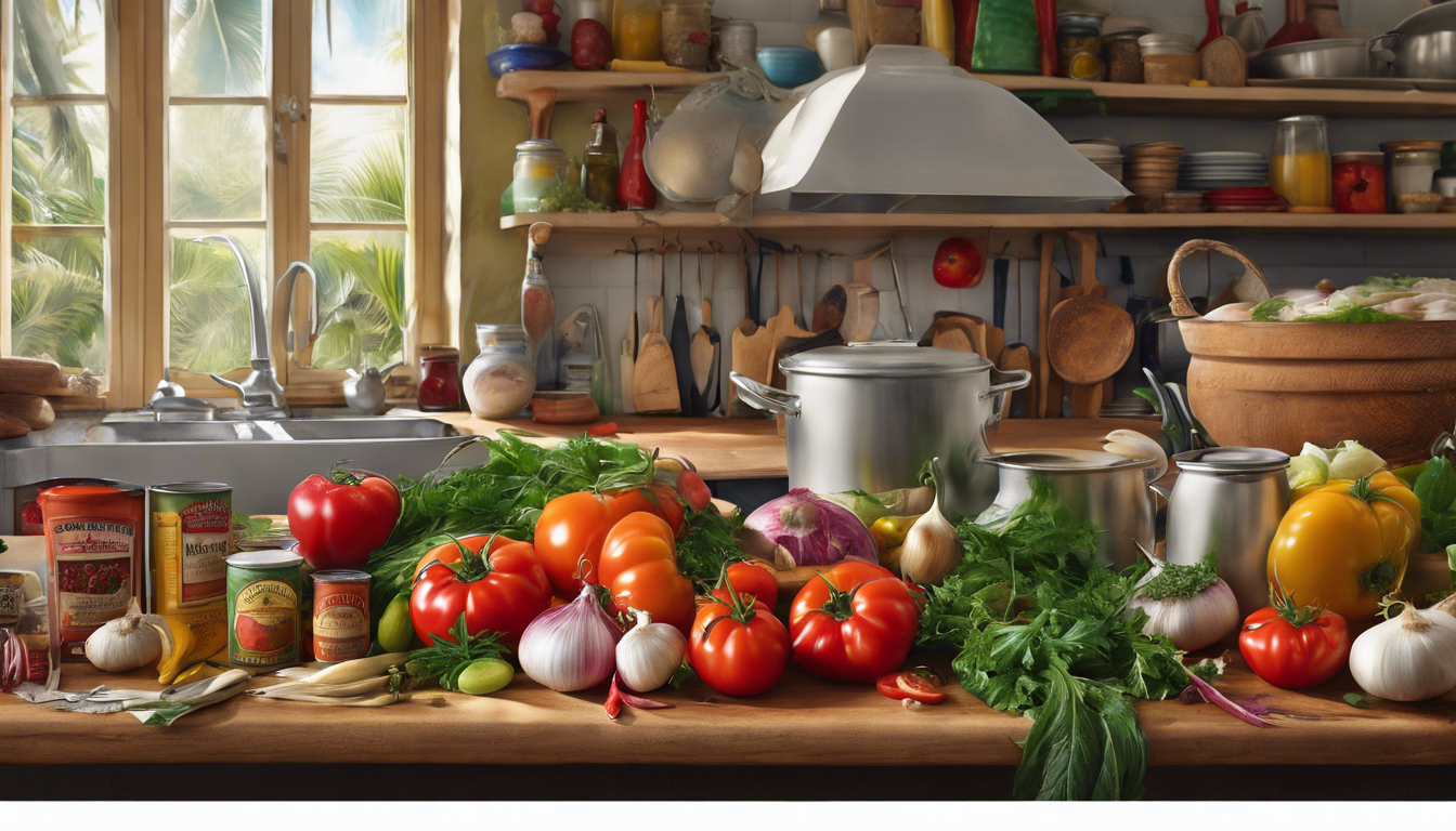 découvrez les secrets de la préparation du court-bouillon antillais, une recette savoureuse qui évoque les saveurs envoûtantes des caraïbes. apprenez à marier les épices et les ingrédients frais pour réaliser ce plat emblématique, idéal pour vos repas en famille ou entre amis. plongez dans l'art culinaire antillais et éveillez vos papilles avec ce délice gastronomique!