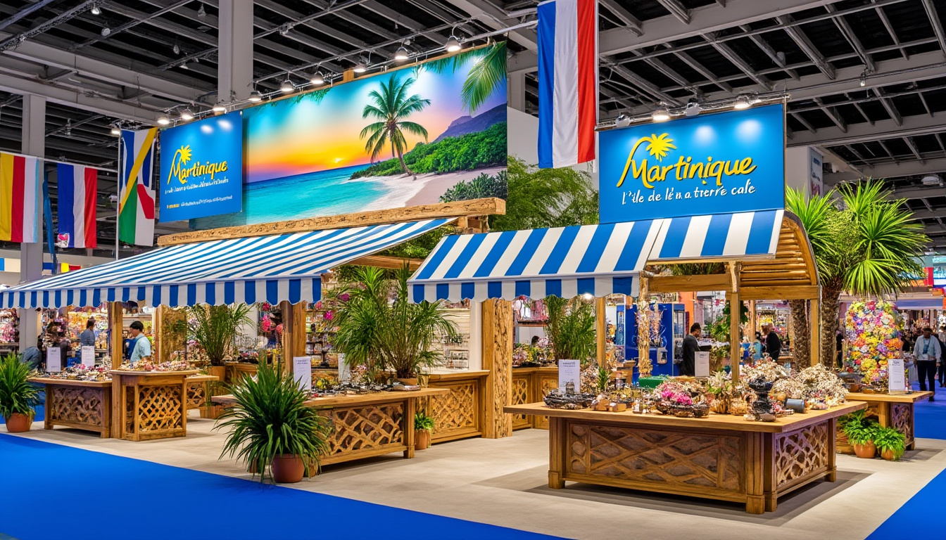 découvrez la martinique sous un nouveau jour au salon mondial du tourisme ! plongez dans la richesse de son patrimoine culturel, ses paysages à couper le souffle et ses saveurs uniques. ne manquez pas l'opportunité de visiter cette île paradisiaque qui attire des voyageurs du monde entier.