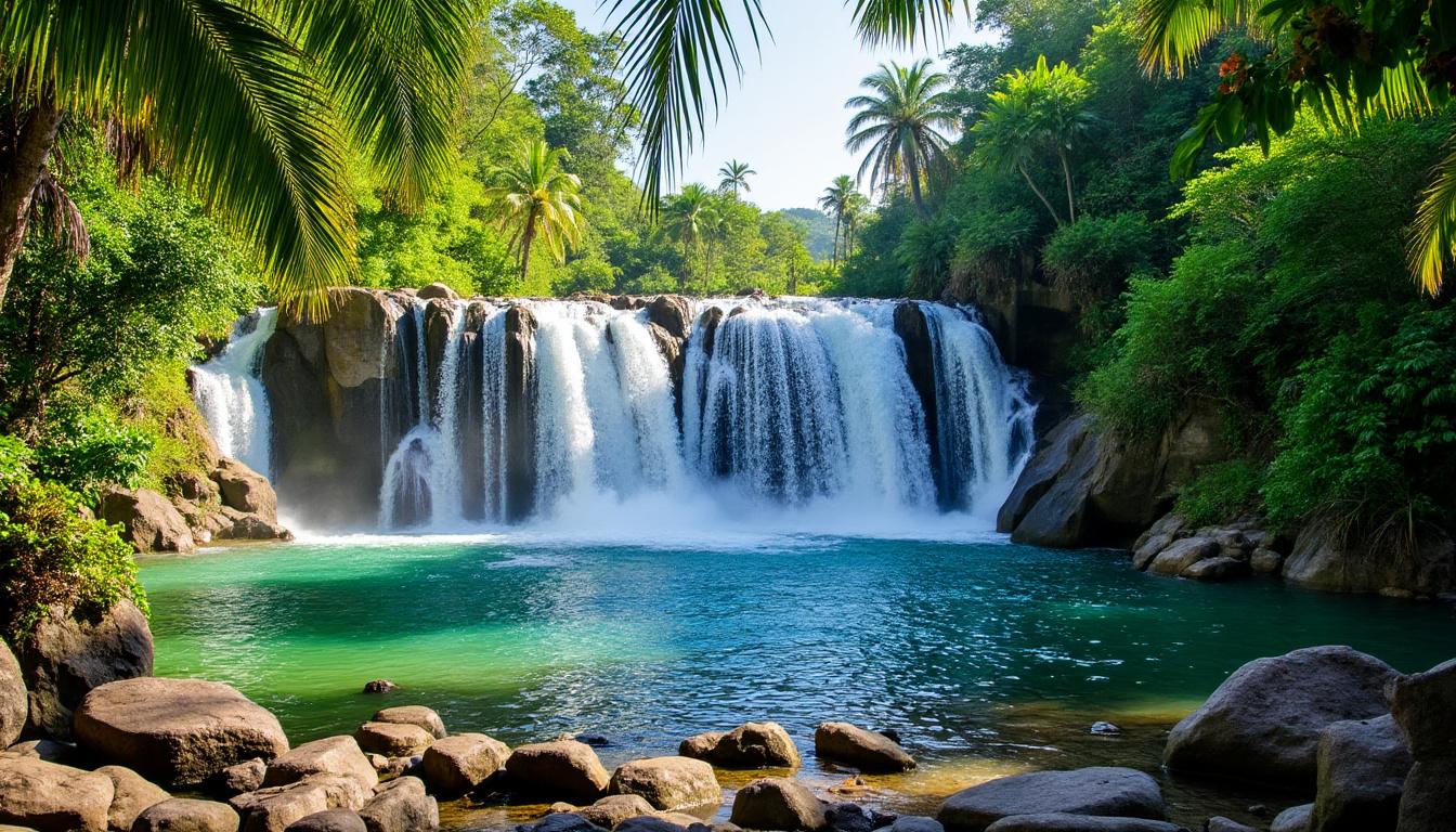 explorez la beauté naturelle de la martinique à travers les 5 cascades les plus époustouflantes. plongez dans des paysages à couper le souffle, découvrez des lieux secrets et laissez-vous séduire par la magie des chutes d'eau cristallines de cette île paradisiaque.