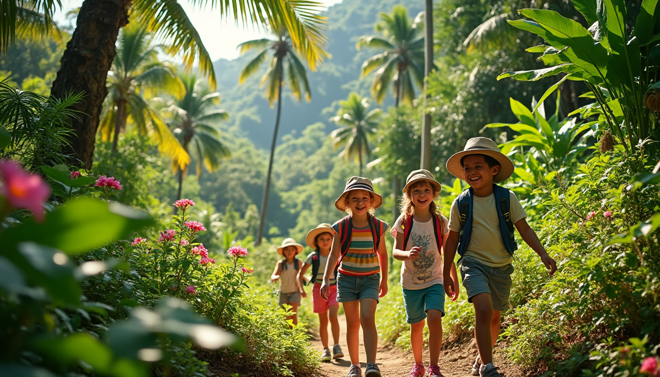 découvrez la martinique à travers un voyage éducatif passionnant pour les enfants : sa nature luxuriante, ses plages paradisiaques et sa culture créole présentées de façon ludique pour éveiller la curiosité et l’émerveillement des plus jeunes.