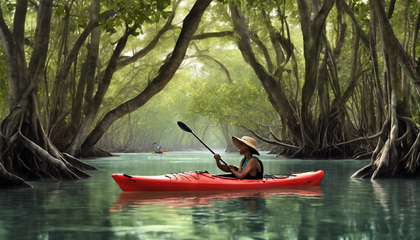 découvrez les merveilles des mangroves martiniquaises lors d'une excursion en kayak inoubliable. admirez la beauté naturelle de cet écosystème unique au fil de l'eau.