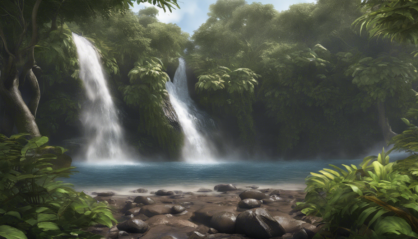 découvrez les splendides cascades cachées de l'île et laissez-vous émerveiller par la beauté naturelle de cet endroit unique. une aventure inoubliable vous attend.