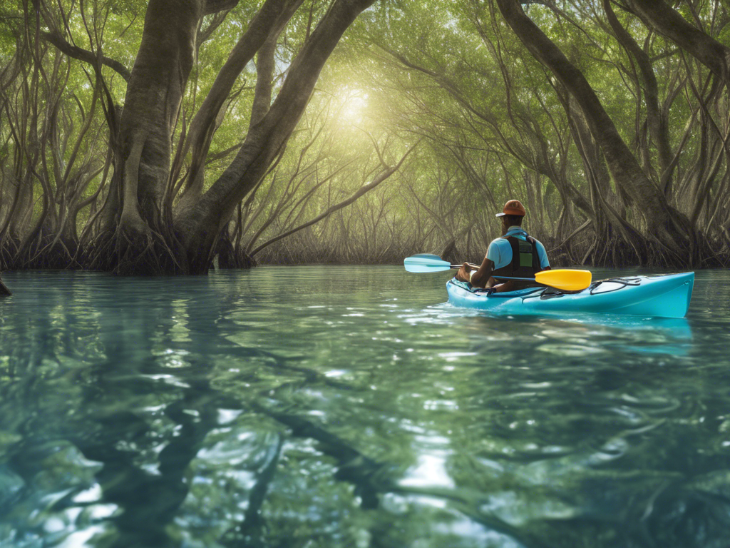 découvrez les splendeurs des mangroves martiniquaises lors d'une excursion en kayak inoubliable
