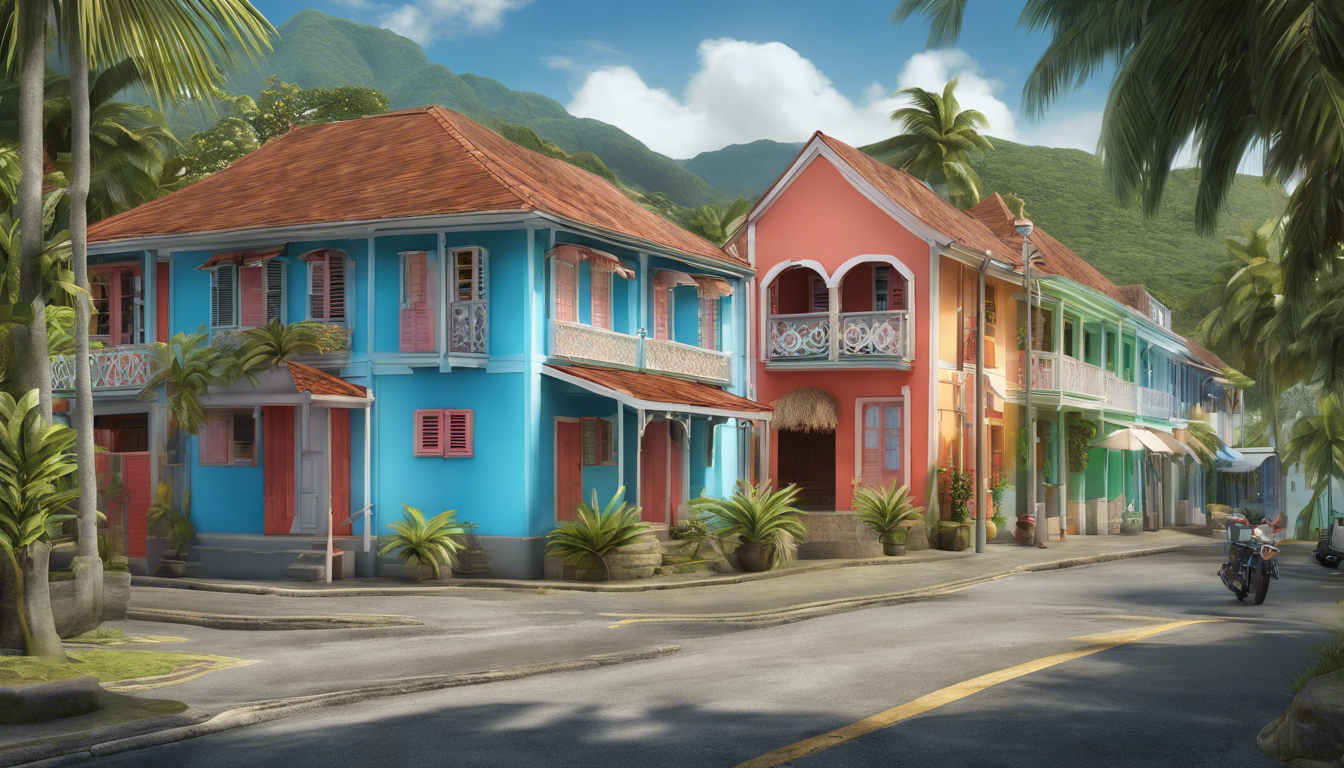 Découverte des Maisons Martiniquaises : couleurs et traditions 🌴🏡